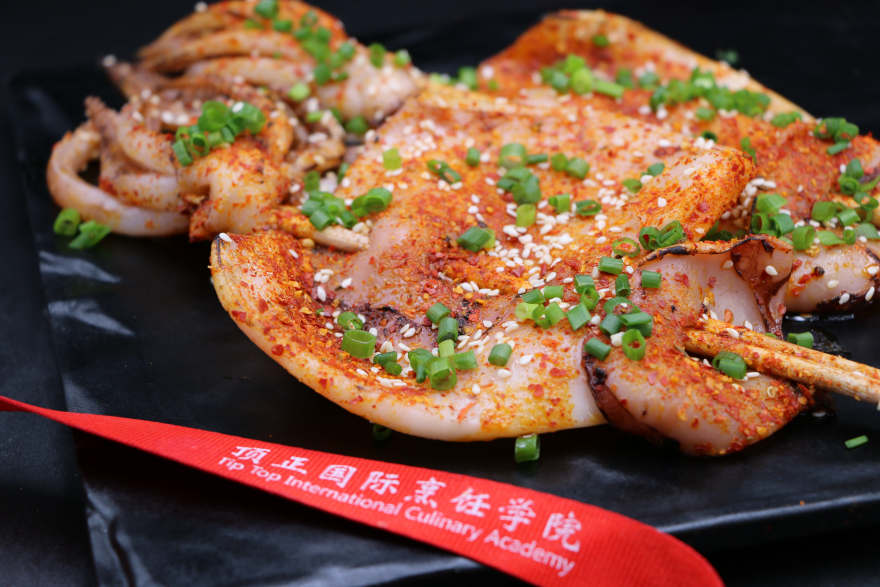 郑州铁板鱿鱼培训